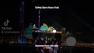 Sydney Opera House Lights Up During Vivid #travelblogger #lifestyleblogger #operahouse #sydney