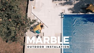 Installing Marble Outdoors - Can you do it yourself?