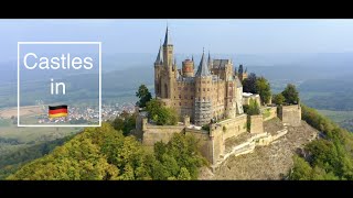 Lichtenstein & Hohenzollern Castles l Drone Footage