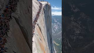 Epic Mountain Top View with Massive Crowd – Breathtaking Scenery! 🌄