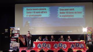 Congresso ADL COBAS: intervento rete educatrici OSS