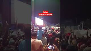 nobar Indonesia lawan Irak #shorts