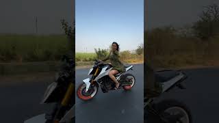 ankiya milya kbhi ankiya churye 🤨 cute Girl bike riding || girl rider || Princi sanju 99 bike riding