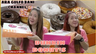 DUNKIN DONUT'S MUKBANG EATING CHALLENGES