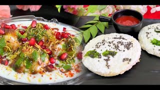 Bread dahi vada and bread idli recipe ||instant bread recipes #breadrecipe #dahivada #breadidli