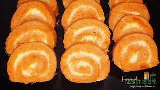 ঈদ স্পেশাল সেমাই সুইস রোল । Semai Swiss Roll । Swiss Desserts । Semai Recipe Bangladeshi