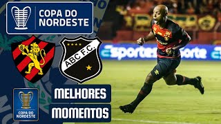 🚨 Sport Recife x ABC | Gols e Melhores Momentos | Semifinal | Copa do Nordeste 29/03/2023 🚨