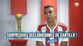 VICTOR CANTILLO SORPRENDIÓ CON ESTAS PALABRAS EN SU REGRESO A JUNIOR