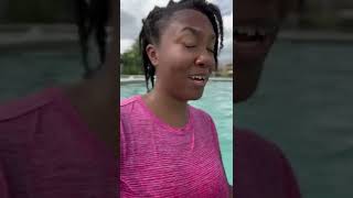 A day in the pool! Mini Vlog. Part 2 #shorts #summertime #tiktok #youtubeshorts #blackfamily #love