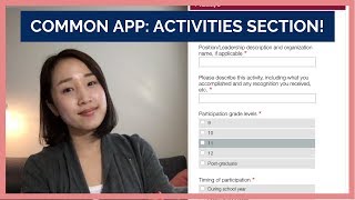 7 Tips On Filling Out Your Common Application: Activities Section