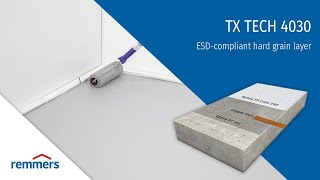 ESD-compliant hard grain layer - Remmers TX TECH 4030