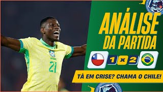 NO MÊS DAS BRUXAS, O TERROR É BRASILEIRO - CHILE 1X2 BRASIL - ANÁLISE DA PARTIDA