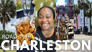 VLOG | CHARLESTON & SAVANNAH ROADTRIP, RAINBOW ROW, RIVER STREET PLACE, WATERFRONT PARK & MORE