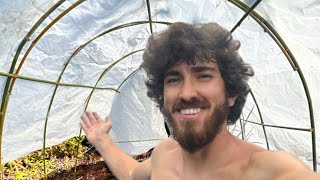 How I Built A Bamboo Greenhouse