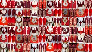 🌈red & maroon blouse sleeves designs 2024/blouse back neck designs and sleeves design/blouse design