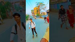 Wait For End🔚Girls Reaction 😱👀 #shorts #ytshorts #skating #skater #brotherskating #viral #trending