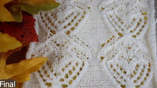 Gorgeous! Easy To Knit! Beautiful Pattern For Beginners With Subtitles! Final!