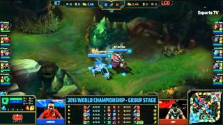 KT Rolster vs LGDGaming | Worlds 2015 Group Stage Gr.D