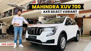 2024 Mahindra XUV 700 AX5 Select Variant Walkaround | Car Quest