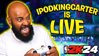 iPodKingCarter is Grinding Gold Unpluckable Badge On NBA 2K24...