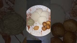 South India morning breakfast idli and bonds 🍽️🍛#viral #idli #bonds #short #southindianfood