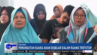 Pemungutan Suara Akan Digelar di Ruang Tertutup