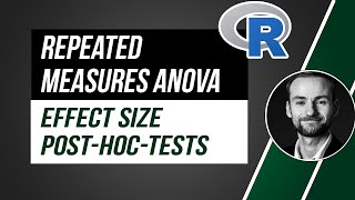 Effect size for post-hoc-tests of the Repeated Measures ANOVA in R