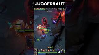 2 Level In 41 Seconds Juggernaut Likes this Very Much #dota2 #dota2highlights #rampage