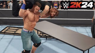 WWE 2K24 - How To Break Through ANY Table