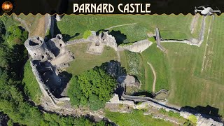 Barnard Castle | English History | 4k Drone Footage