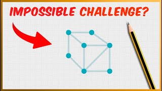 How to draw an X inside a BOX without lifting your pencil🧠 [PUZZLE]