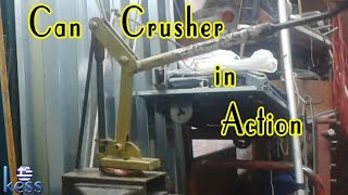 Can Crusher in Action