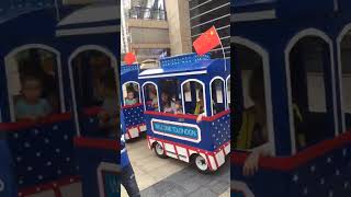 used shopping mall electric trackless train rides for sale