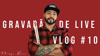 Vlog #10 | Gravação de LIVE| Video Clipe |Cantor Pedro Caciano