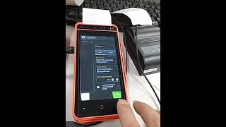 Birch MU80 android handy POS demo (kassenspeedy , Germany)