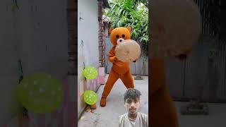 Balloons teddy phod raha hai 🎈🧸 #balloon #balloonpop #trending #shortvideo #shorts