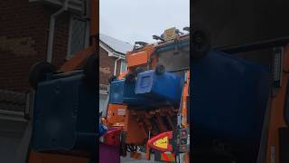 Dennis Elite 6 Refuse Truck on Recycling, ZMV #shorts