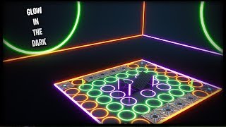 NEW GLOW IN THE DARK 1V1 MAP