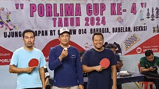 PINGPONG || PORLIMA CUP Ke- 4 || Mardi VS Acong