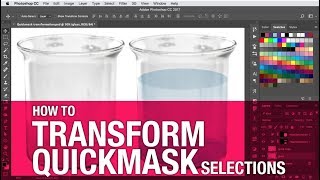 How to transform QuickMask selections