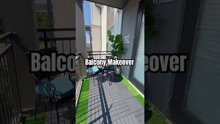 Balcony Makeover #shorts #diy #home