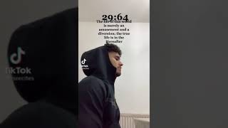 Beautiful recitation of Surah Al-Ankabut Ayah 64 by (Tiktok @rsrecites)