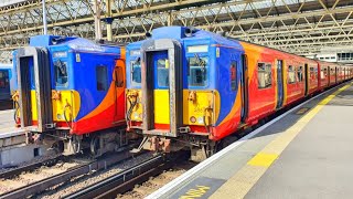 South Western Railway (SWR) Class 455 Ride: Woking to London Waterloo - 10/05/23