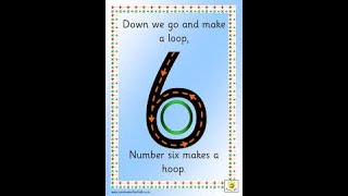 Number 6 formation practice - Kids Preschool Learning | Number Writing practice Tutorial #Shorts