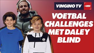 VINGINO X DALEY BLIND - WIE IS KONING VOETBAL? + KONTJE KICK MET DALEY!