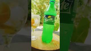 #Sprite drink 🍸🍸මේ දවස්වල රස්නෙයි නේද එහෙනම් මේක බීලා බලමු 😋😋#