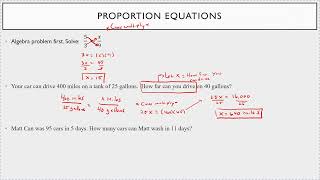 Proportions and Rates