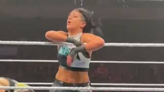 Bayley Defends the WWE Women's Champioship Against Iyo Sky at a WWE Live Event Supershow