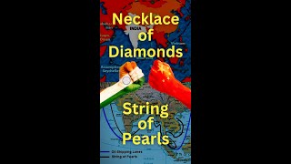 Necklace of Diamonds of India to counter China in Indian Ocean | India's naval Bases and alliances