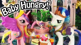 My Little Pony: Princess Cadance, Shining Armor, and Flurry Heart’s Family Moments! MLP Toy Review